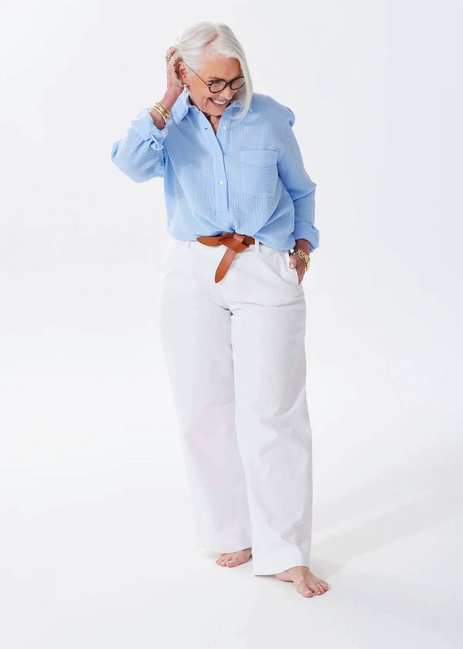 Alice Walk - The Cloud Organic Cotton Triple Gauze Top