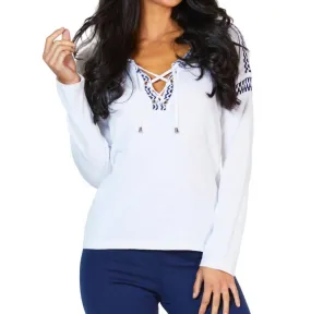 Angel Apparel - Drawstring Tunic Top