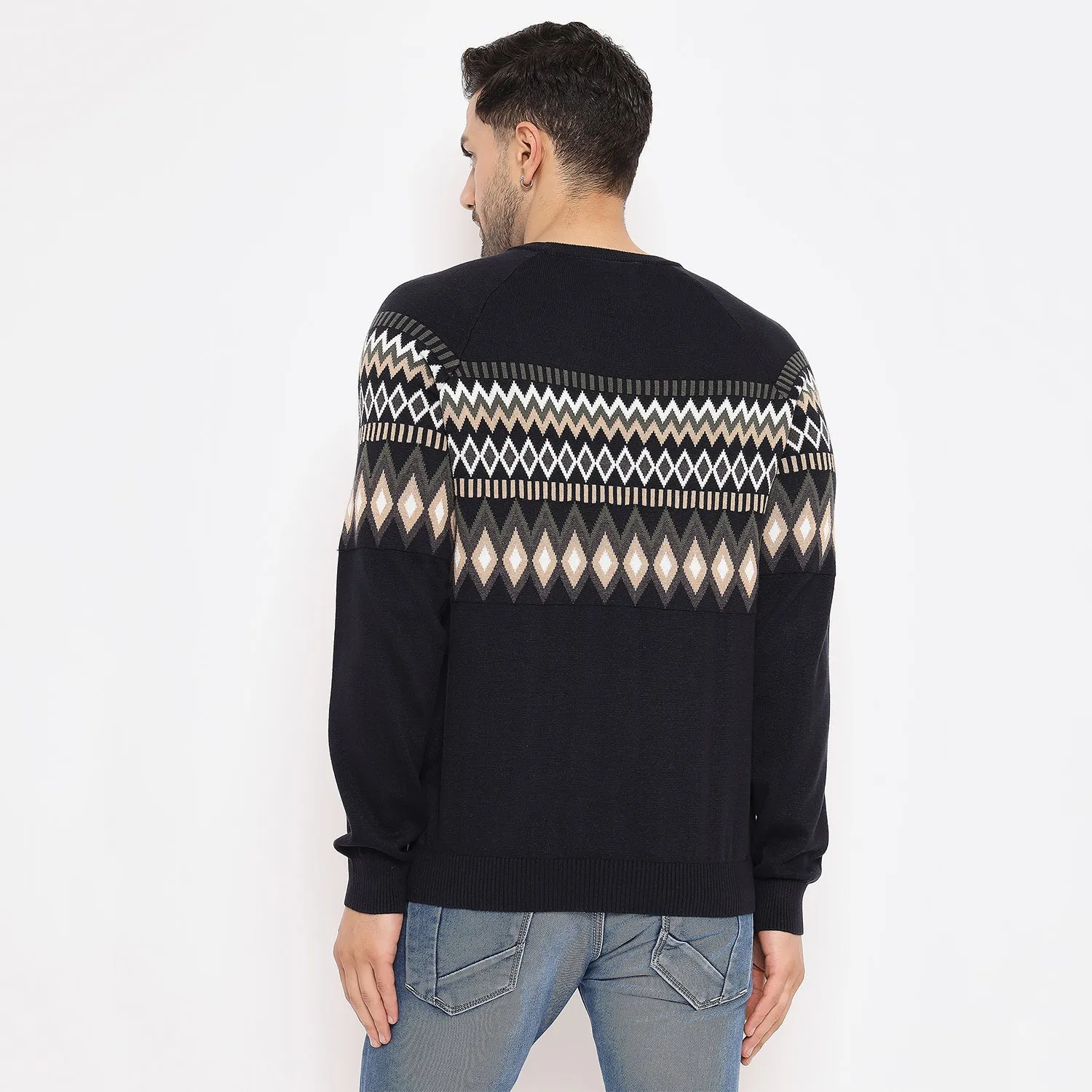 Duke Stardust Men Full Sleeve Round Neck Pullover (SDS2186)