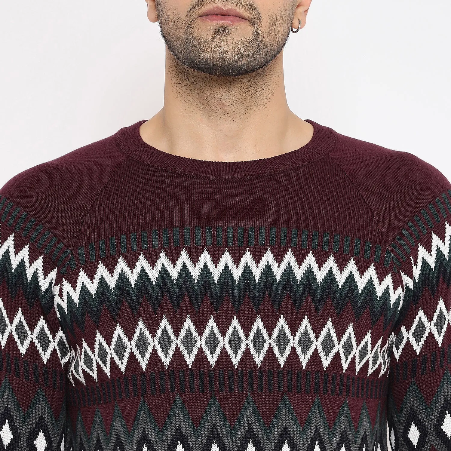 Duke Stardust Men Full Sleeve Round Neck Pullover (SDS2186)