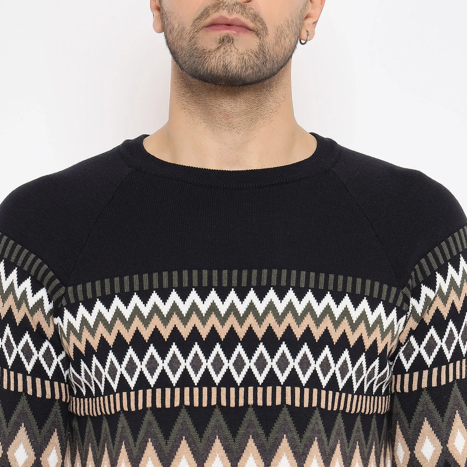 Duke Stardust Men Full Sleeve Round Neck Pullover (SDS2186)
