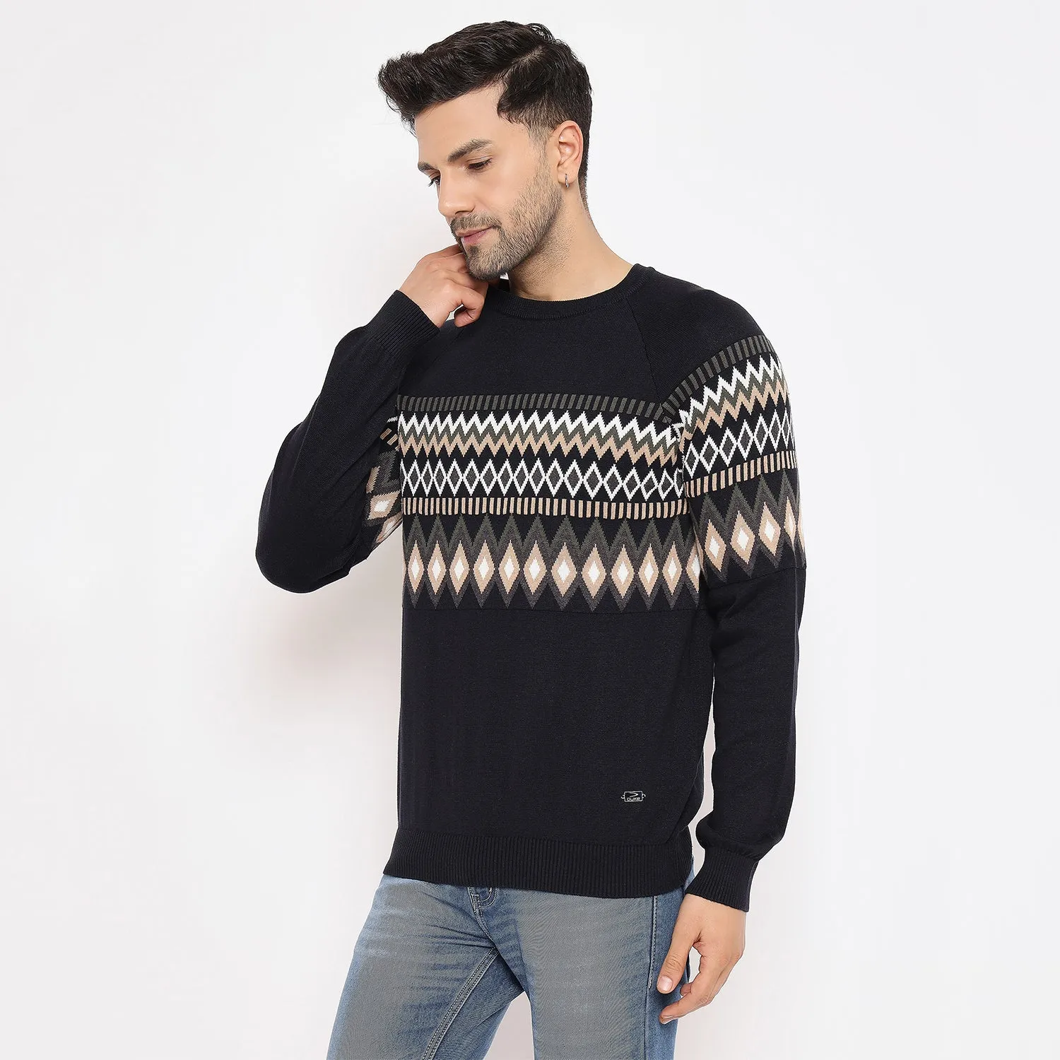 Duke Stardust Men Full Sleeve Round Neck Pullover (SDS2186)