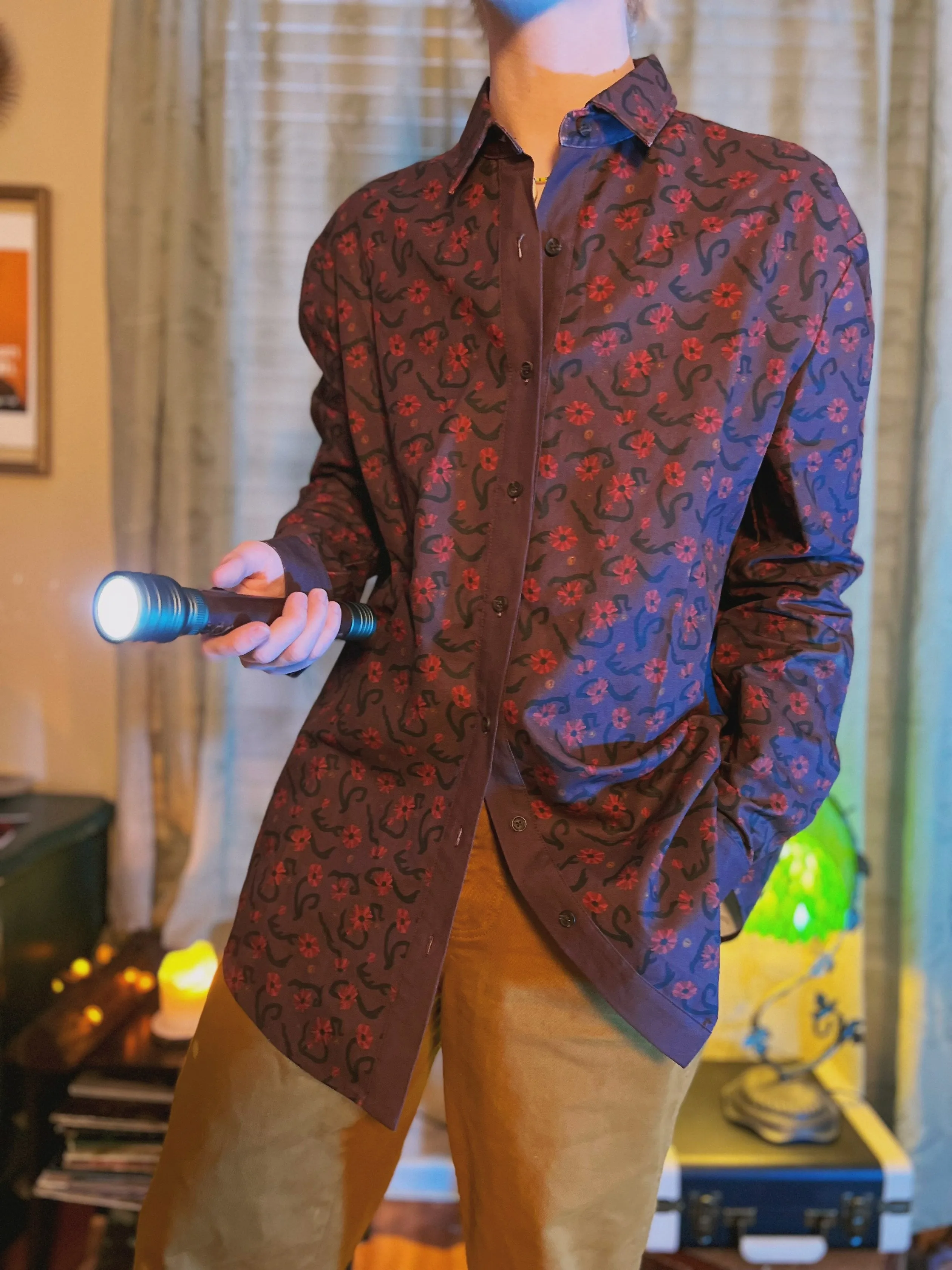 Lightning Bug Button Down
