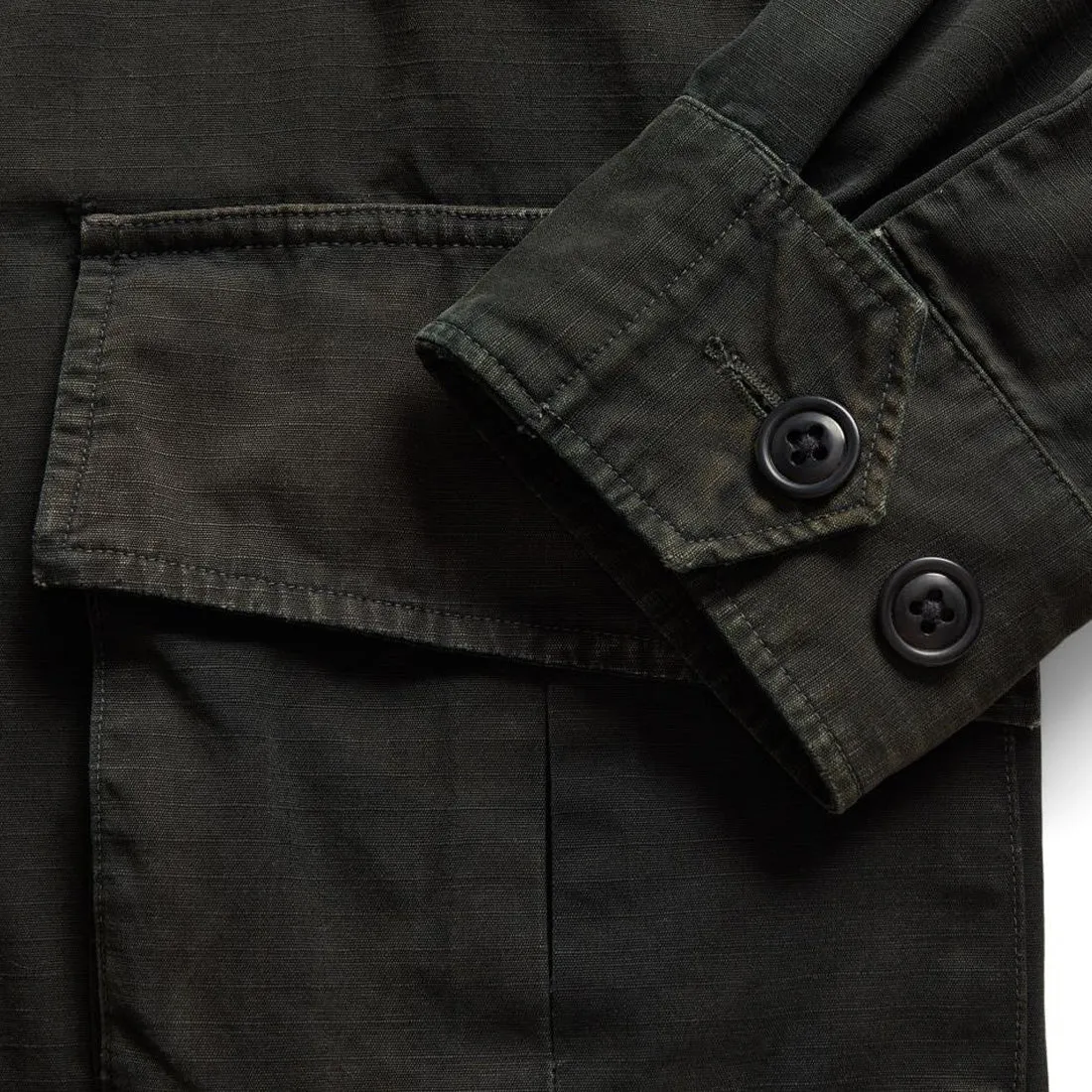 RRL by Ralph Lauren Thacker Pocket Overshirt Dark Grey
