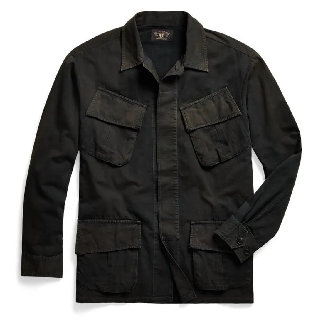 RRL by Ralph Lauren Thacker Pocket Overshirt Dark Grey
