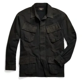 RRL by Ralph Lauren Thacker Pocket Overshirt Dark Grey