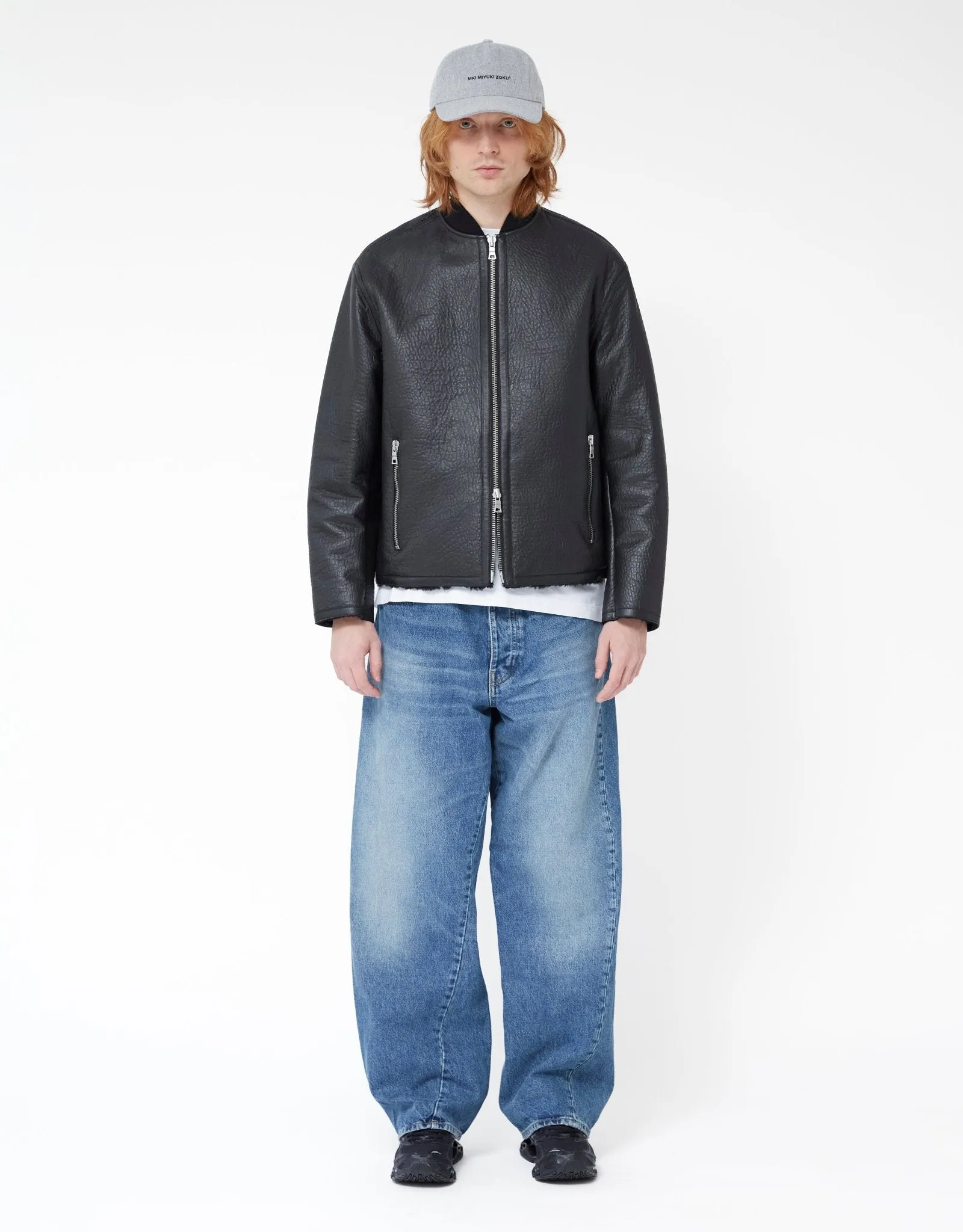 Shearling Bomber Jacket